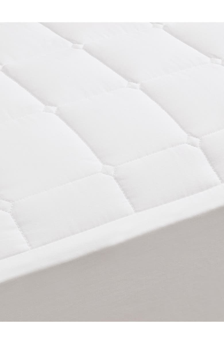 Boll & Branch Organic Cotton Quilted Mattress Pad, Alternate, color,