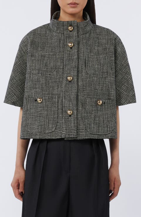 Farneto Alpaca, Wool & Silk Knit Cape