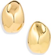 Madewell Organic Droplet Statement Stud Earrings