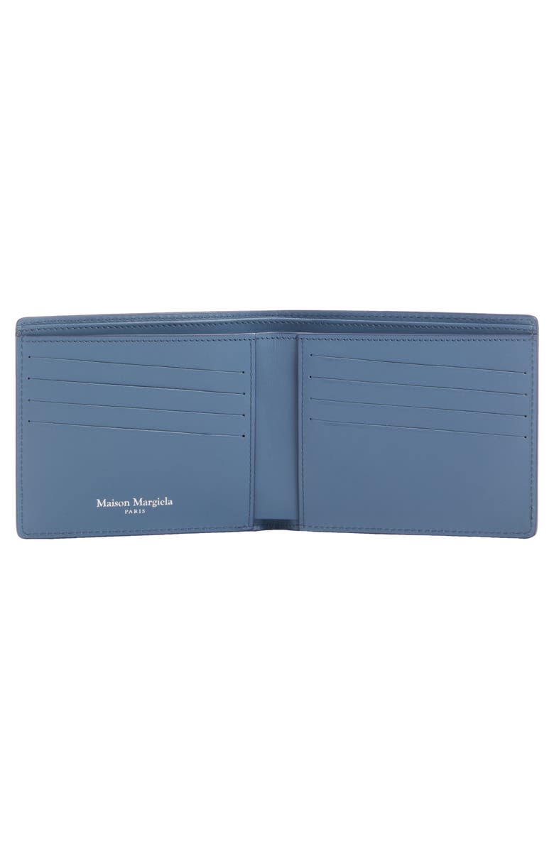 Maison Margiela Pebbled Leather Bifold Wallet, Alternate, color, 