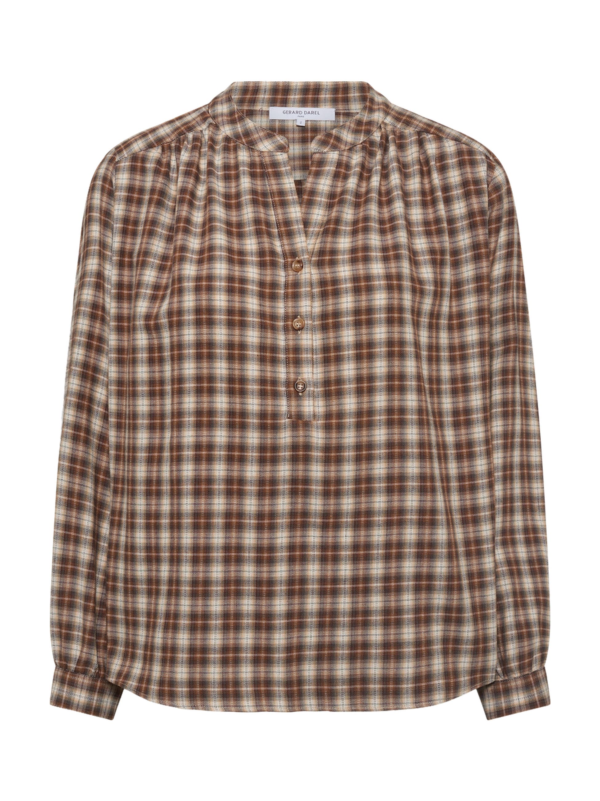 Aline Checked Blouse - image 2