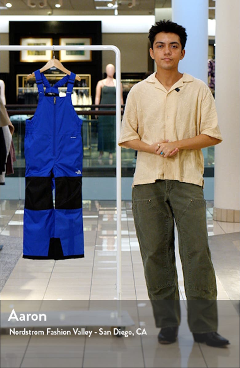 Kids' Freedom Insulated Snow Bib Overalls, sales video thumbnail