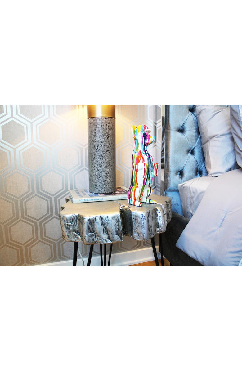 INTERIOR ILLUSIONS Graffiti Standing Chihuahua Statue, Alternate, color, Multi-Color