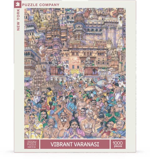 Vibrant Varanasi 1000 Piece Puzzle