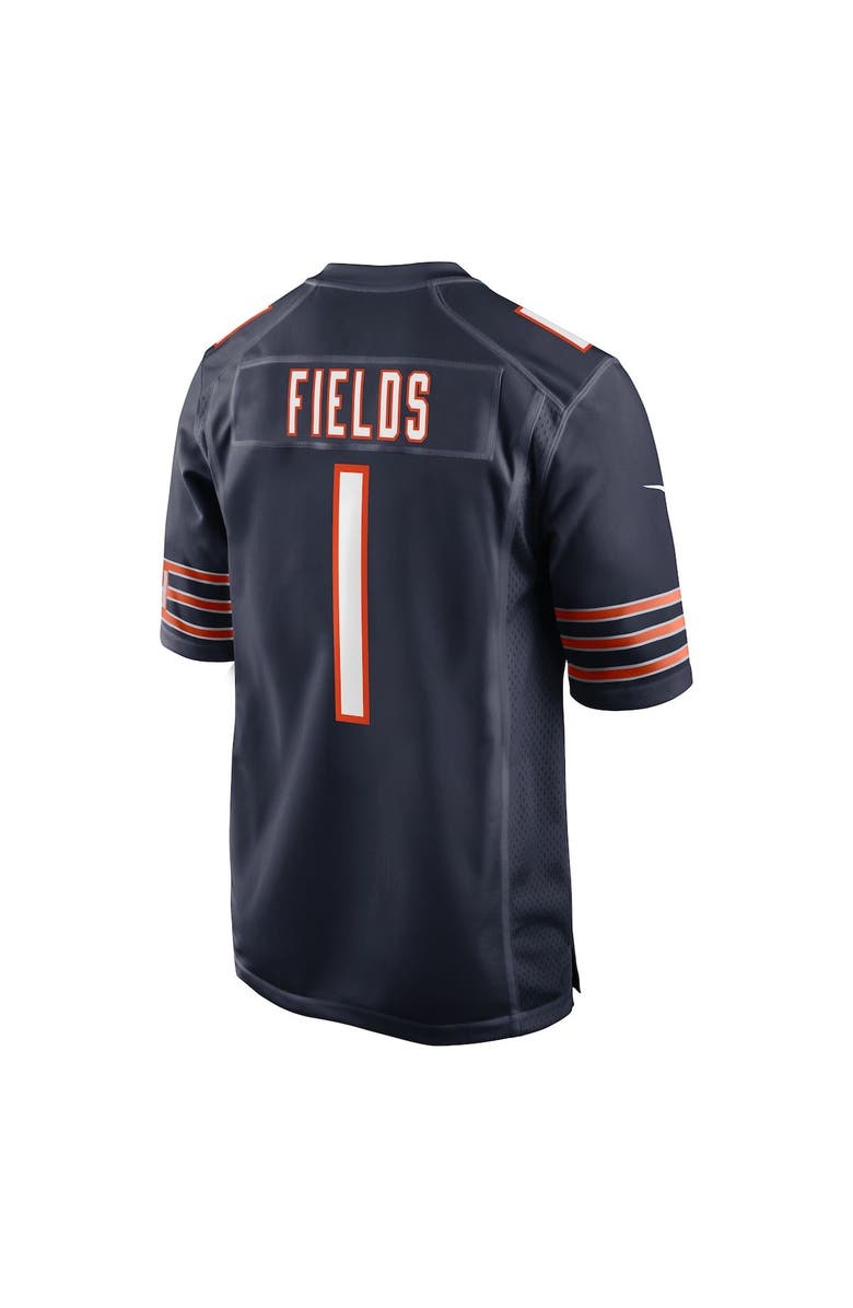 Nike Men's Nike Justin Fields Navy Chicago Bears Game Jersey, Alternate, color, 