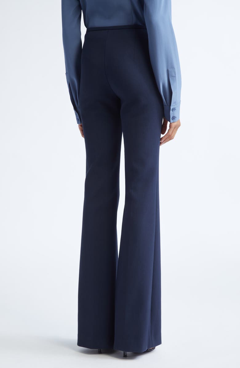 Michael Kors Collection Brooke Flare Pants, Alternate, color, Midnight