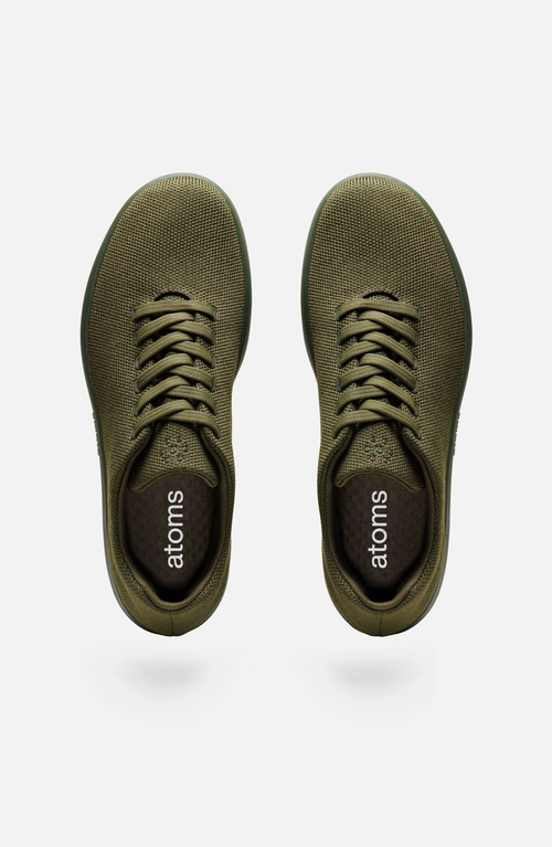 Atoms Model 001 Sneakers In Clove Green