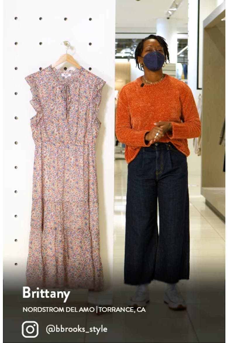 Canyon Moon Floral Midi Dress video