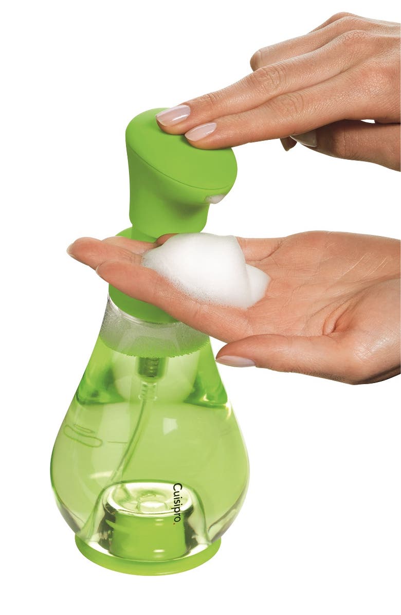 CUISIPRO Foam Pump Soap Dispenser, Alternate, color, Green