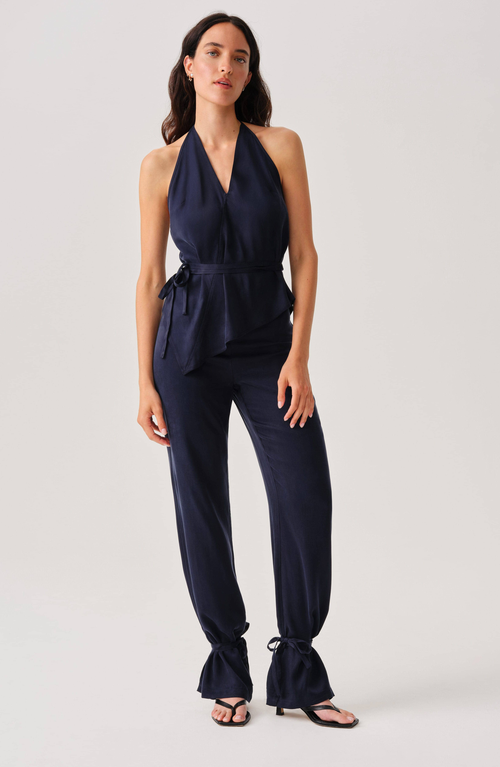 Leman Mercer Valerie Pant In Blue