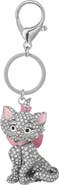 Disney Aristocats Marie Crystal Pavé Bag Charm Keychain