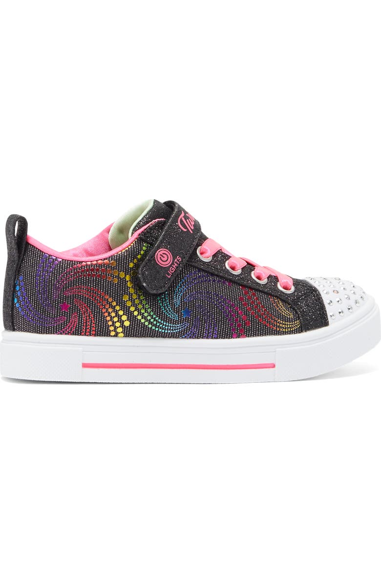 SKECHERS Twinkle Toes Twinkle Sparks Glitter Sneaker, Alternate, color,