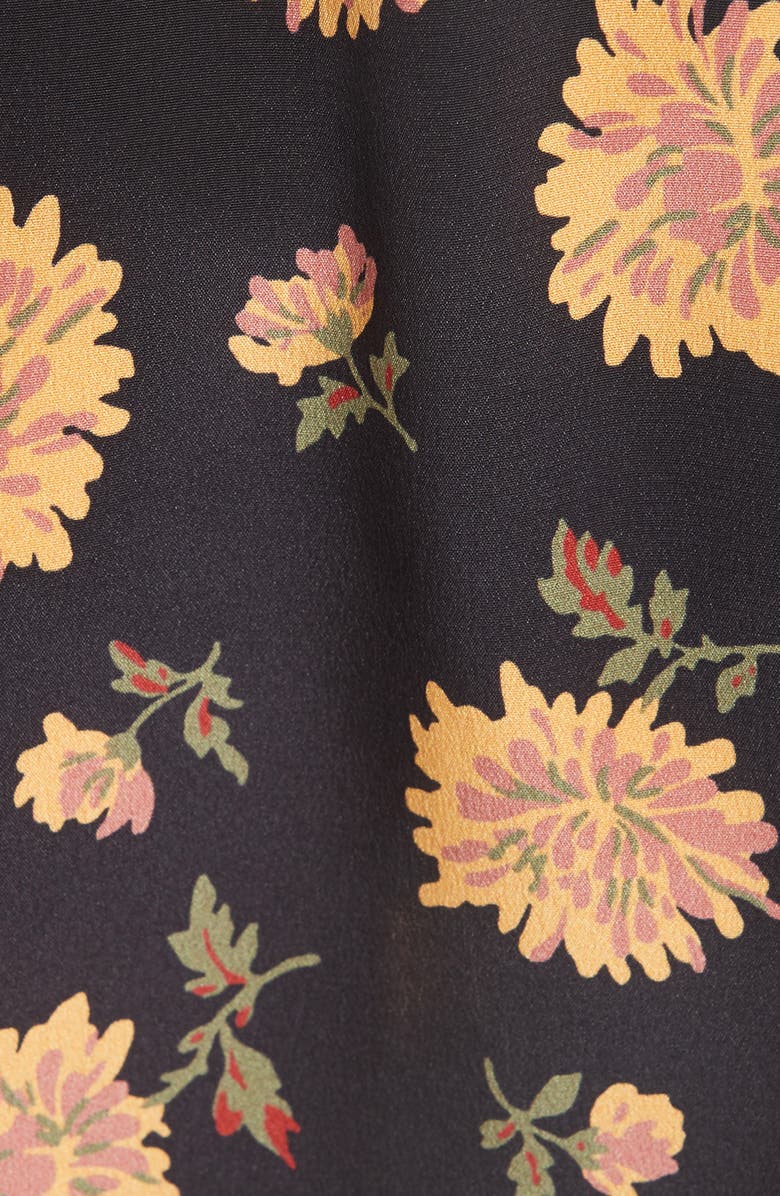 Veronica Beard Marion Floral Silk Dress, Alternate, color, 