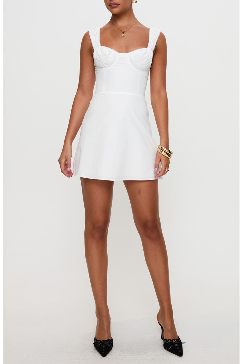 Faubert Minidress, Main, color, WHITE