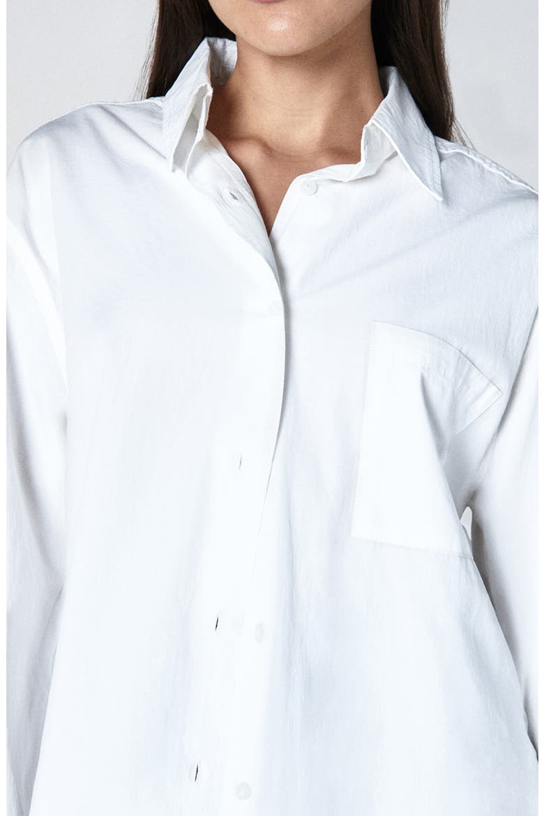 Kota Cotton Button-Up Shirt, Alternate, color, WHISPER