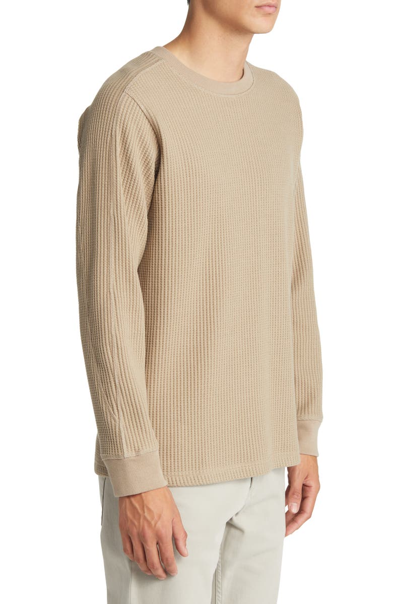 Rails Wade Waffle Knit Sweater, Alternate, color, Barley