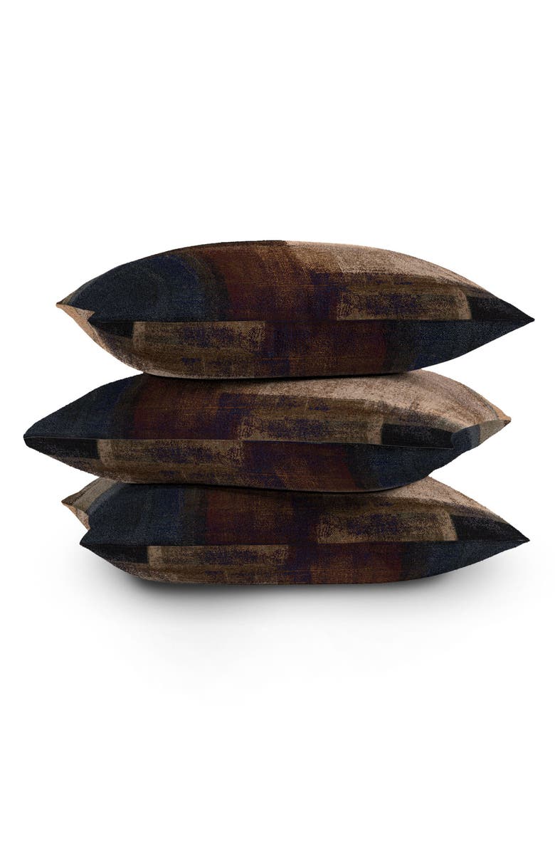 Deny Designs Walnut Throw Pillow, Alternate, color, Brown