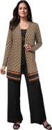 Jessica London Everyday Stretch Knit Open Front Cardigan