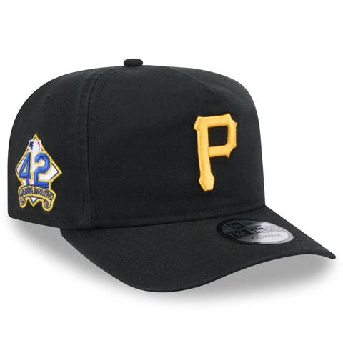 Men's New Era  Black Pittsburgh Pirates 2025 Jackie Robinson Day Golfer Adjustable Hat
