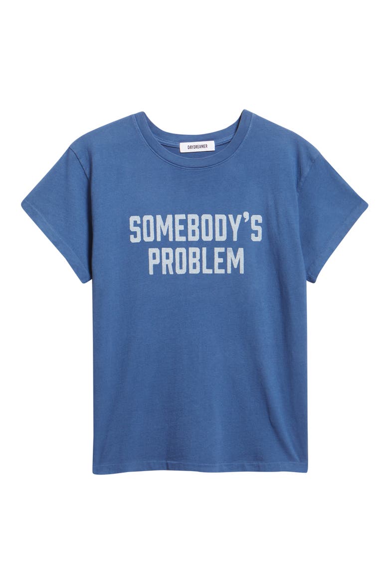 Morgan Wallen 'Somebody's Problem' Graphic T-Shirt, Alternate, color, DENIM