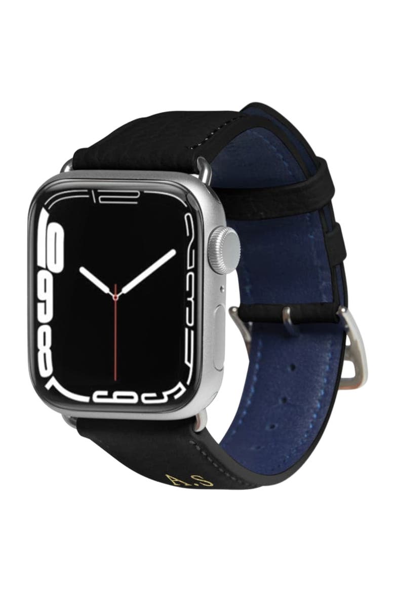 Apple Watch Band 42/45/49mm, Alternate, color, Black Caviar