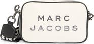 Marc Jacobs Logo Two-Tone Leather Camera Bag