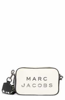 Marc Jacobs Logo Two-Tone Leather Camera Bag