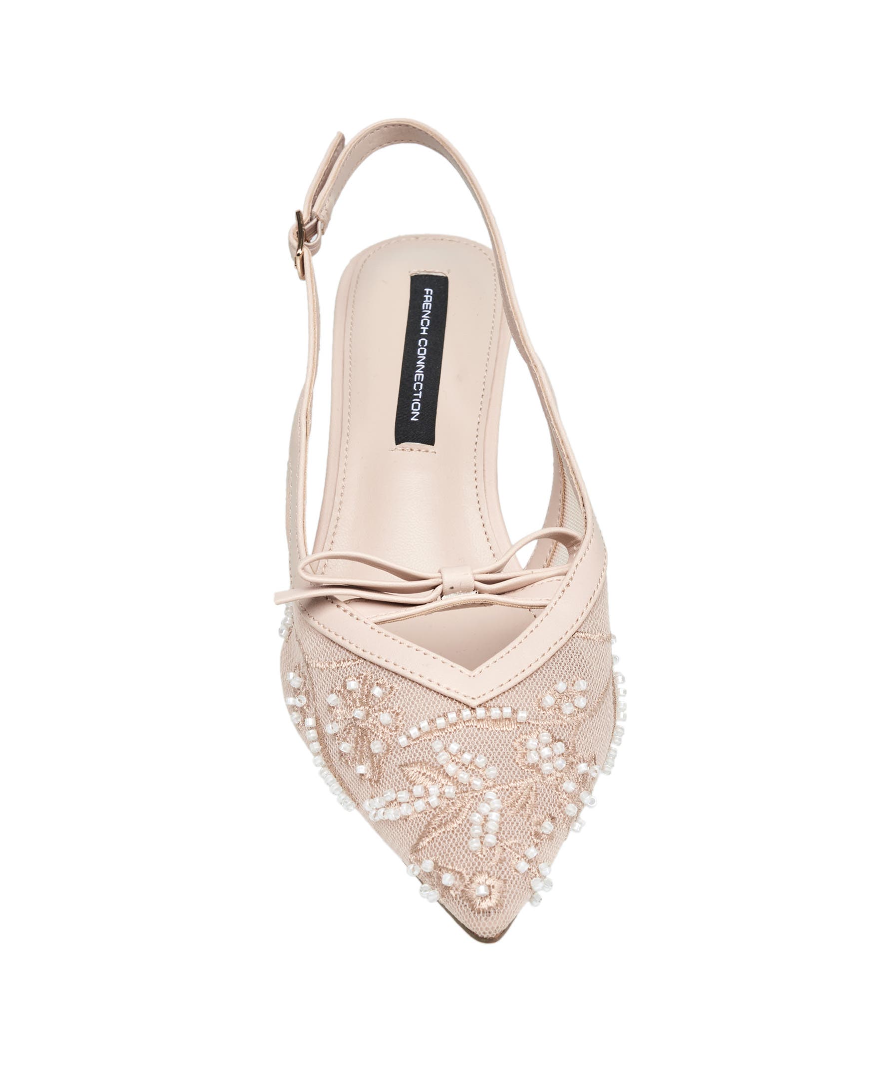 French Connection Quinny Embroidered Bead Heel, Alternate, color, 