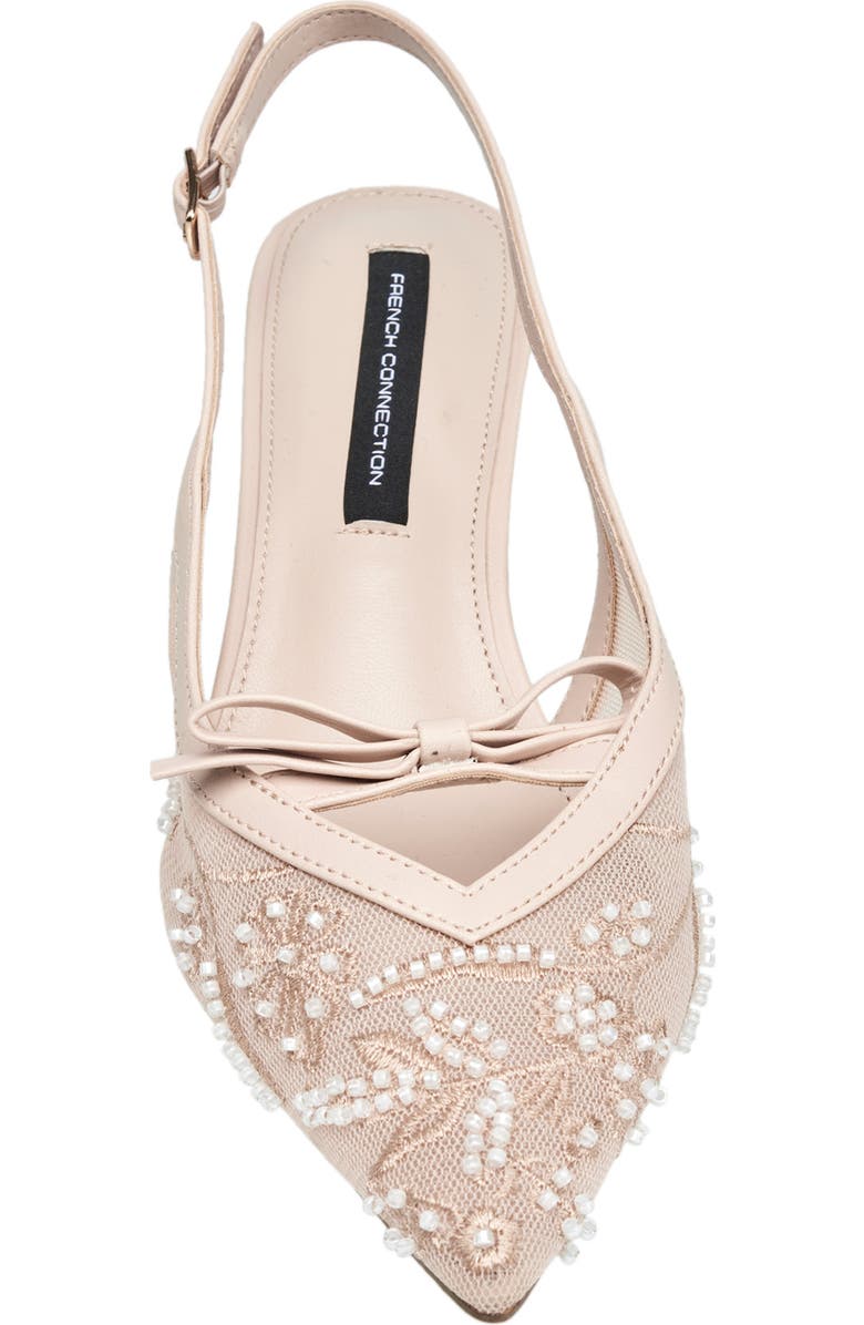 French Connection Quinny Embroidered Bead Heel, Alternate, color,