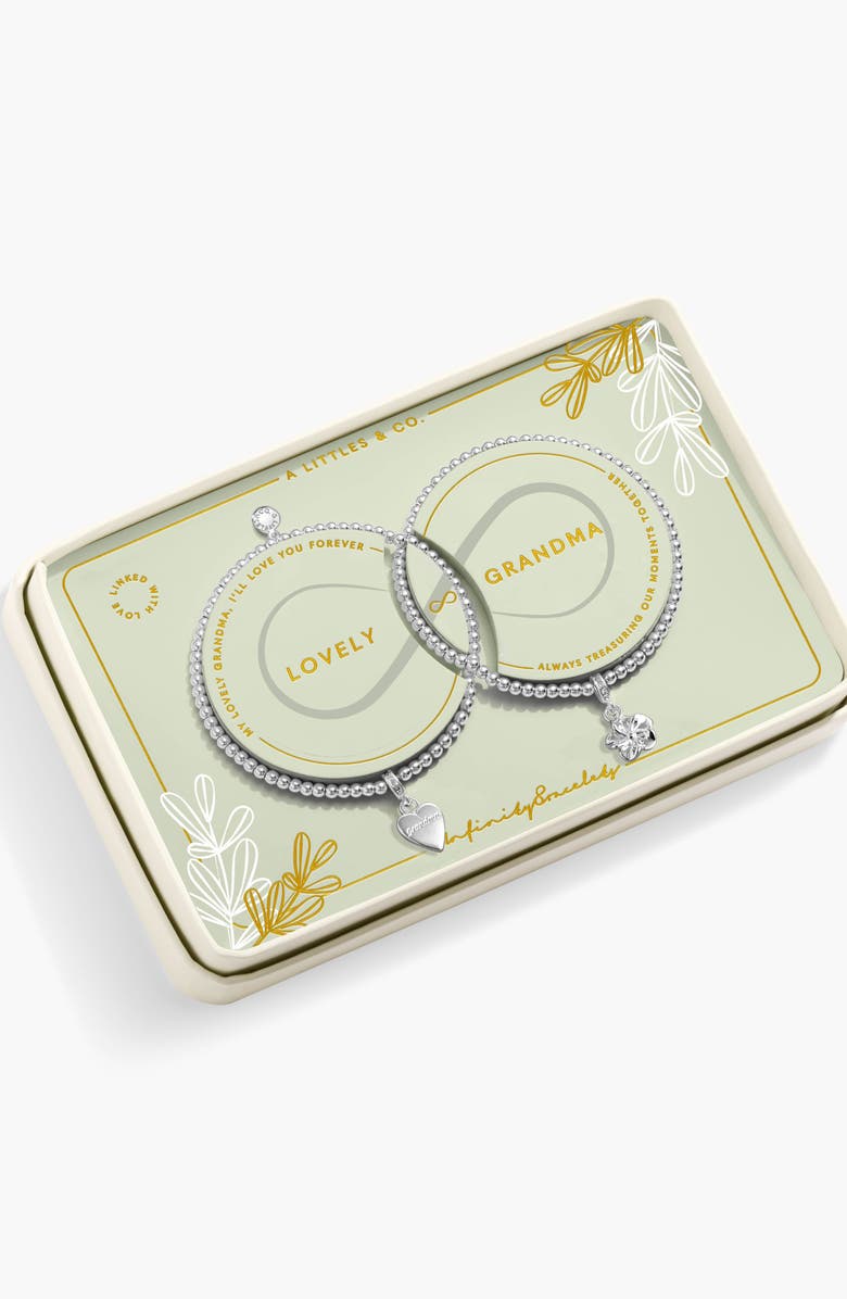 A Littles & Co. Mother'S Day Infinity Bracelet, Main, color, 