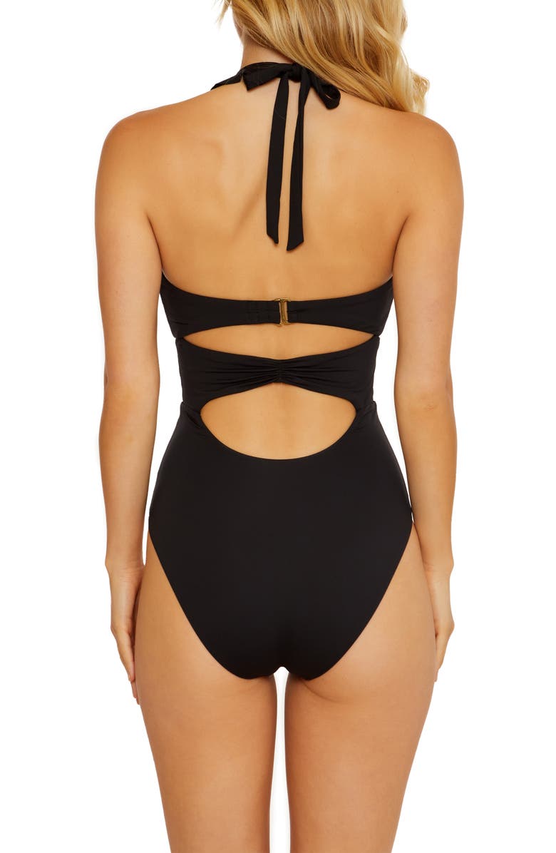 Soluna Buckle Up One-Piece Swimsuit, Alternate, color, 