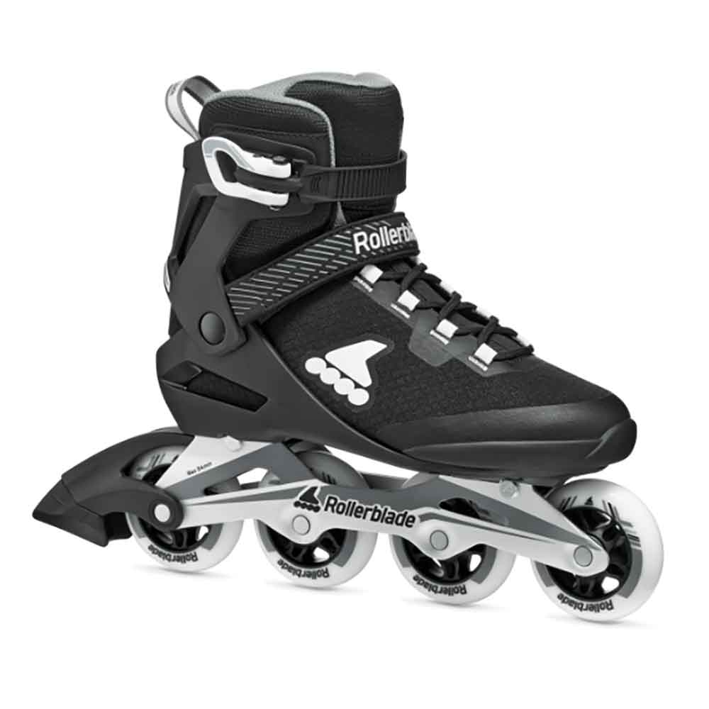 Rollerblade Macroblade 80 Mens Inline Skates, Main, color, Black/Grey