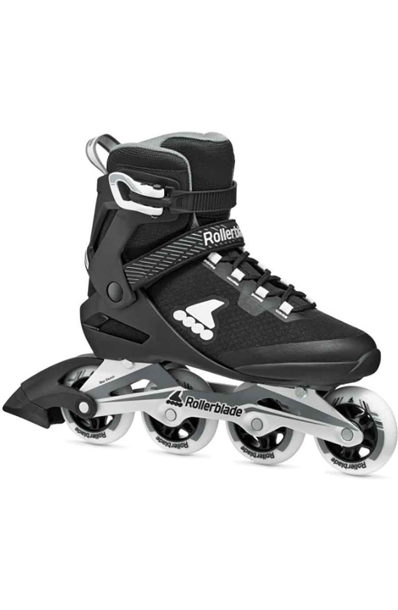 Rollerblade Macroblade 80 Mens Inline Skates, Main, color, Black/Grey