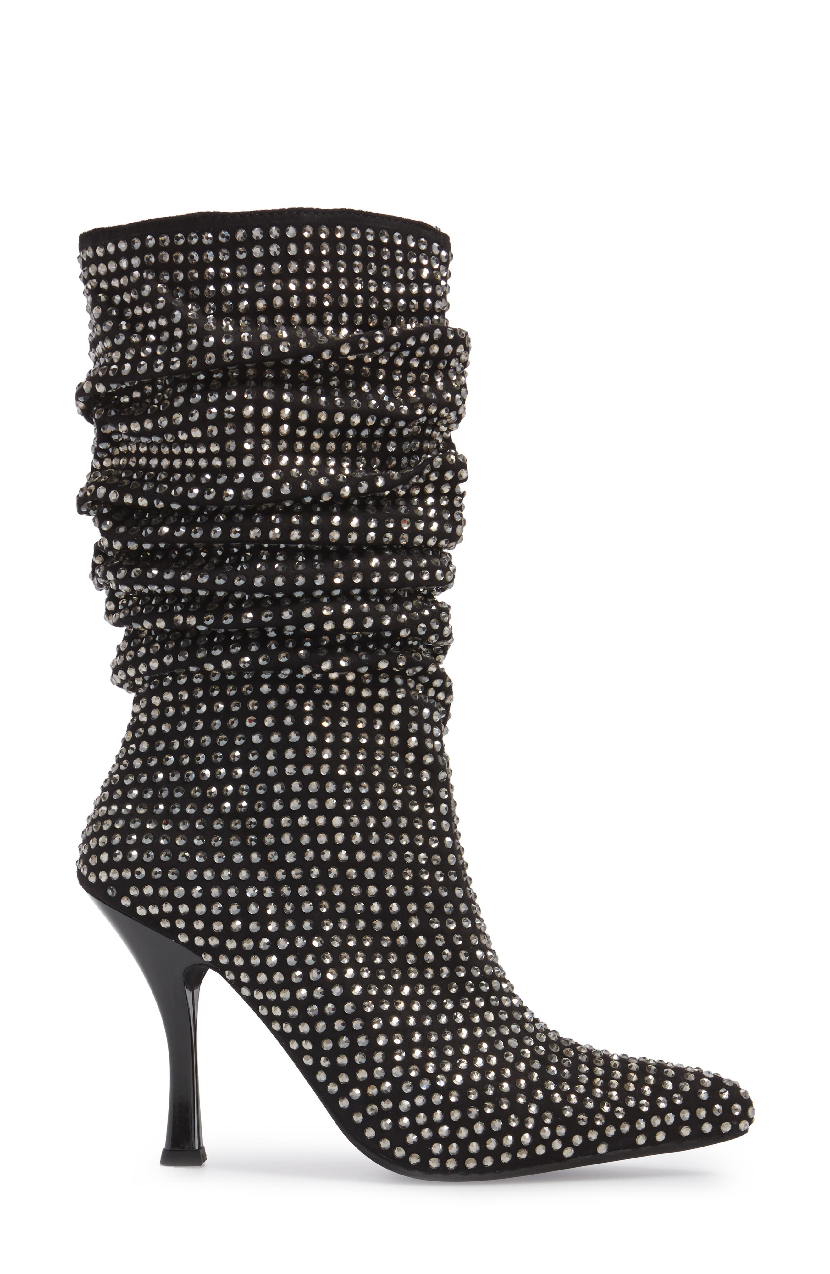 Jeffrey Campbell Die4U Crystal Embellished Slouch Boot, Alternate, color, 