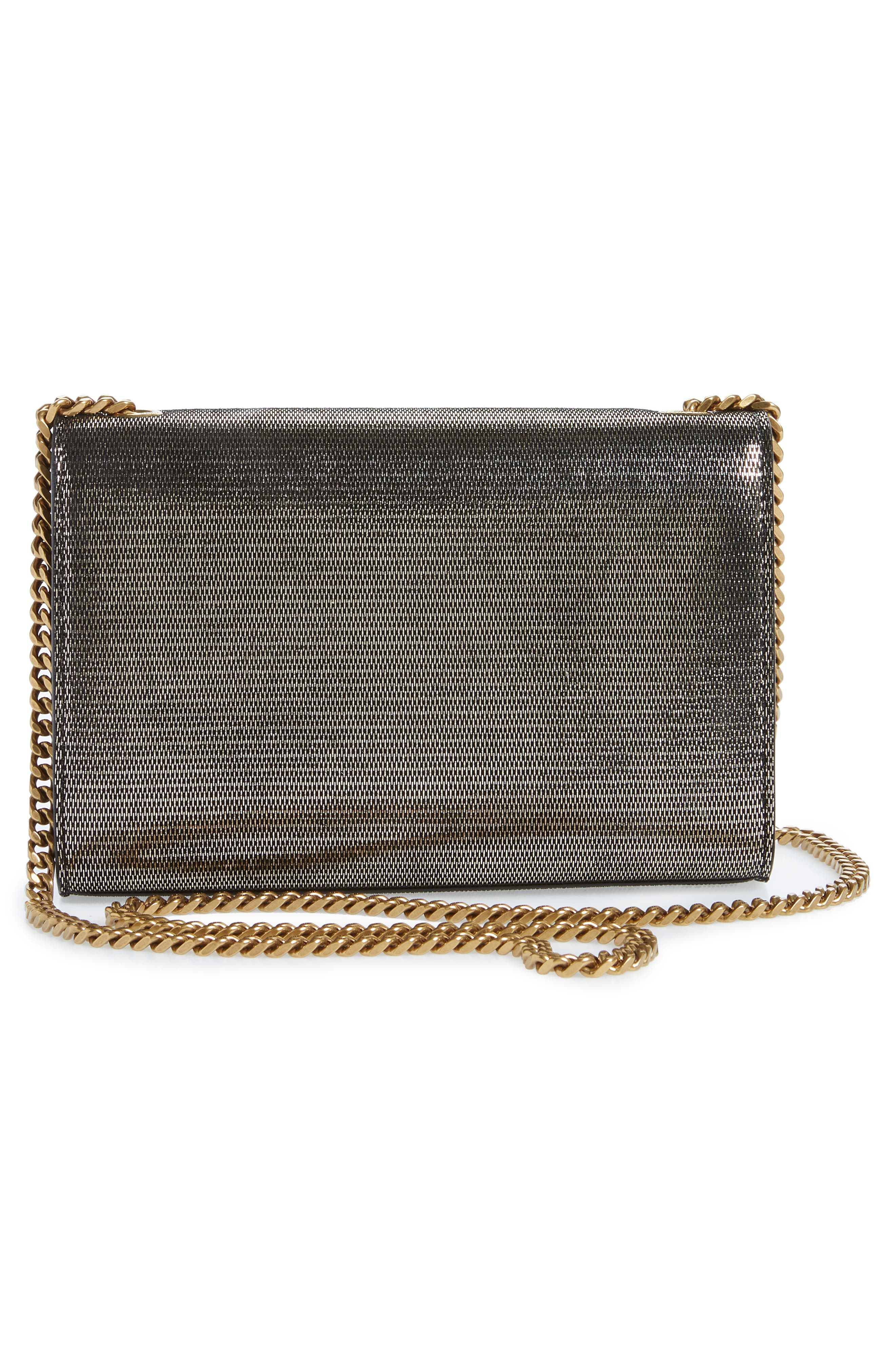 Saint Laurent Small Kate Lambskin Chain Crossbody Bag, Alternate, color, 