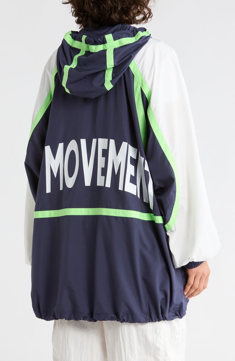 Free People FP Movement Care Like the Wind Anorak, Alternate, color, Midnight Navy Combo