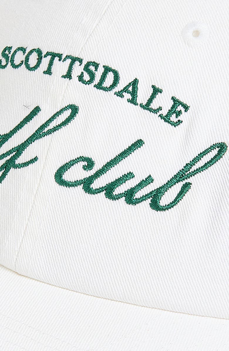 American Needle Scottsdale Golf Club Cotton Twill Baseball Cap, Alternate, color, Snow White
