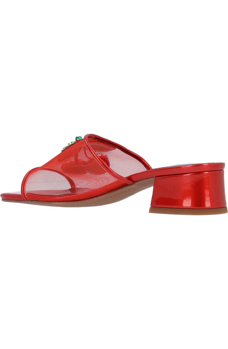 J. Reneé Cherry Slide Sandal, Alternate, color, Red/ Green
