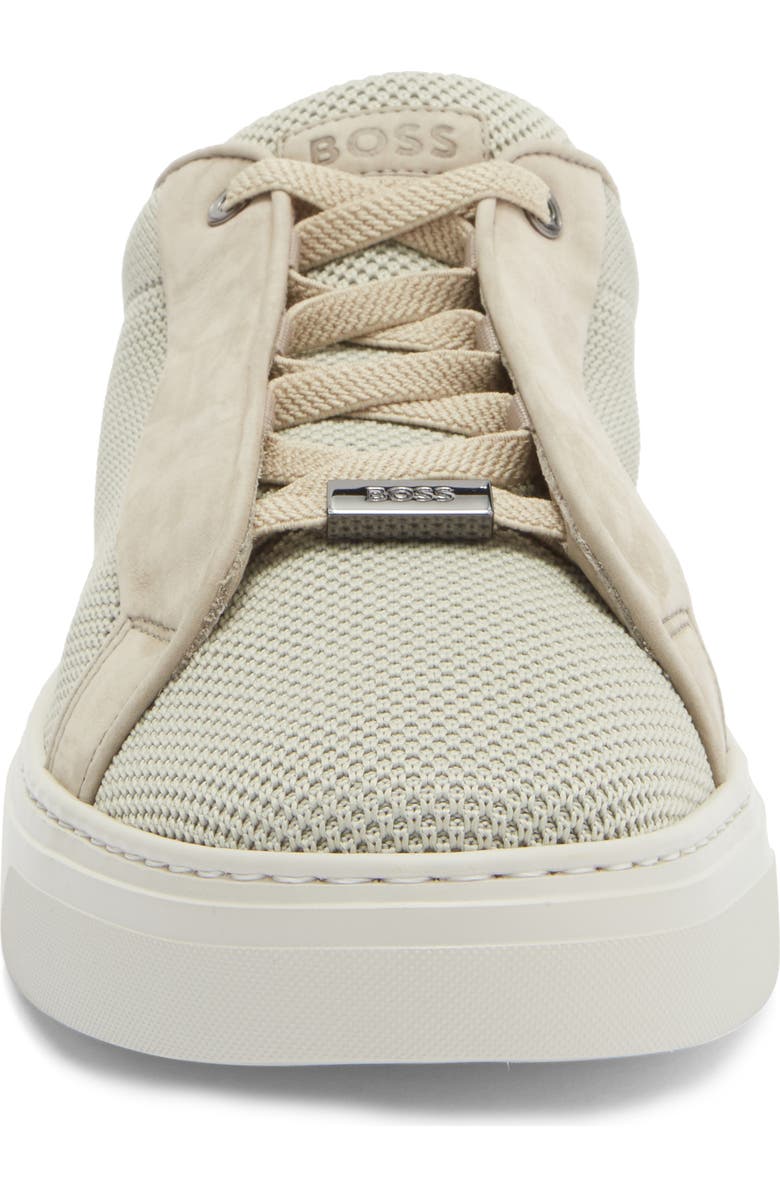 BOSS Gary Sneaker, Alternate, color, Light/ Pastel Grey