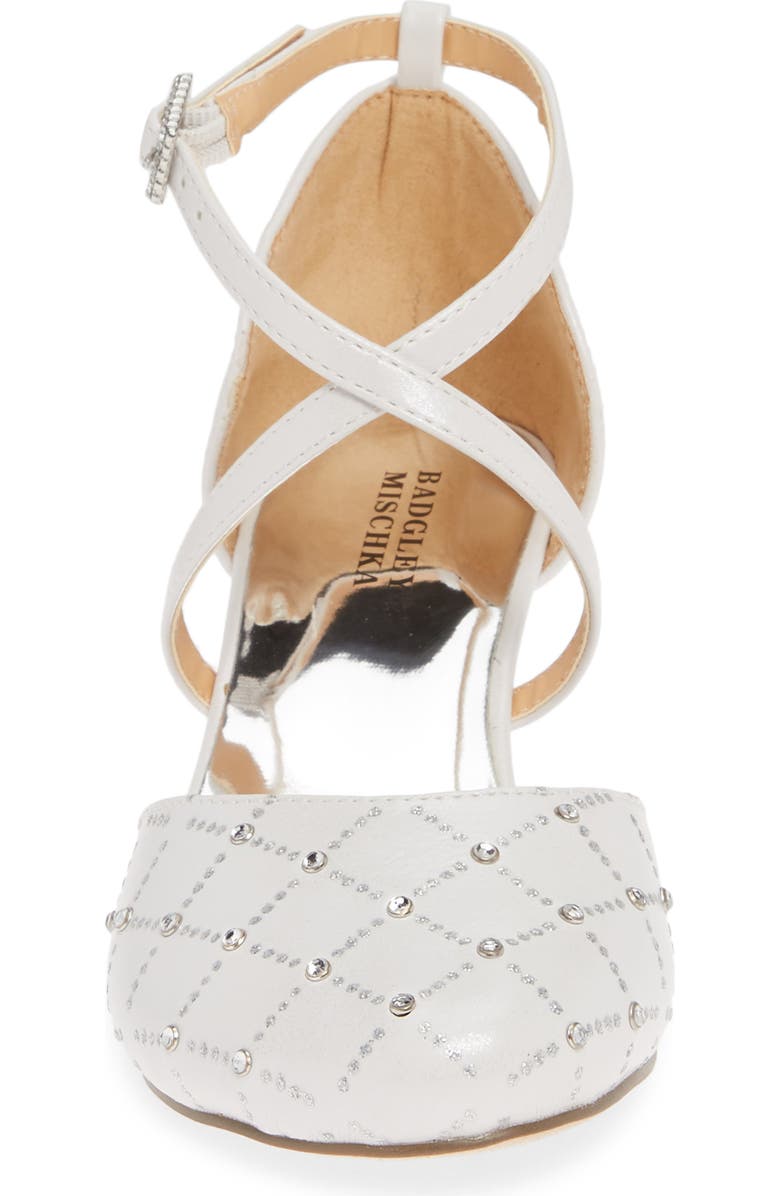 Badgley Mischka Collection Badgley Mischka Halo Embellished d'Orsay Pump, Alternate, color,