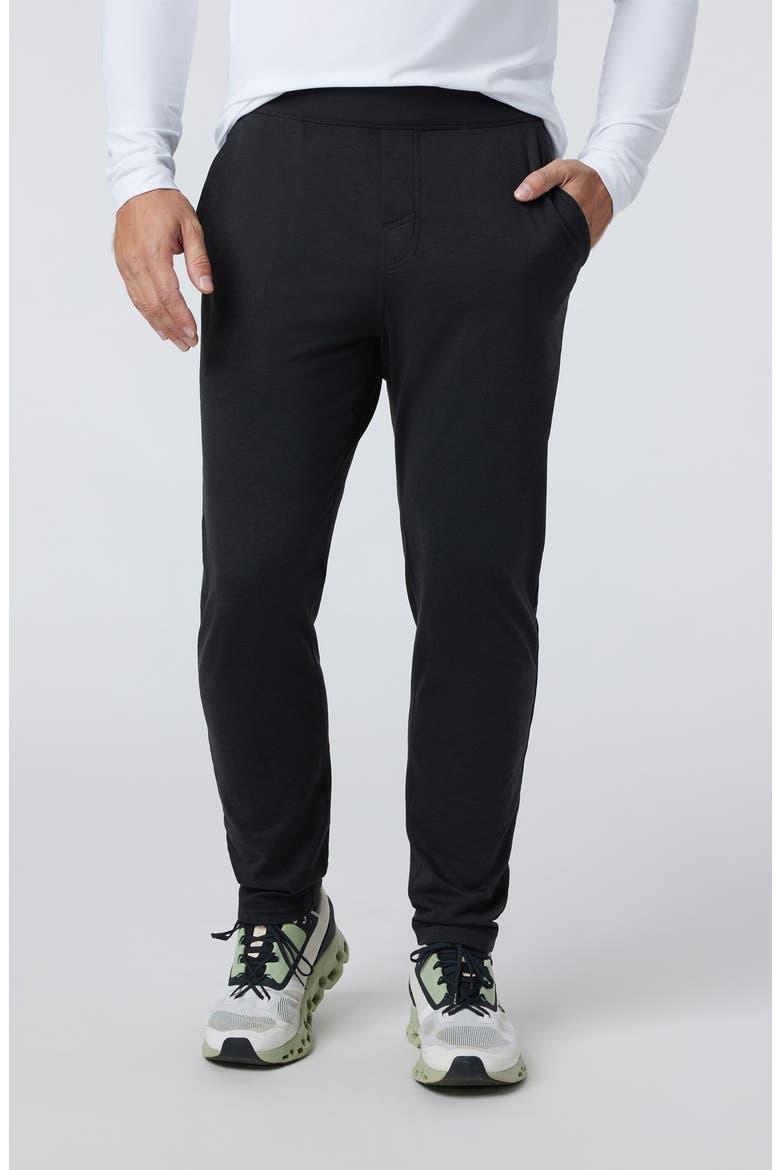 Coronado DreamKnit™ Performance Pants, Main, color, BLACK HEATHER