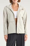 Elodie Stand Collar Windbreaker