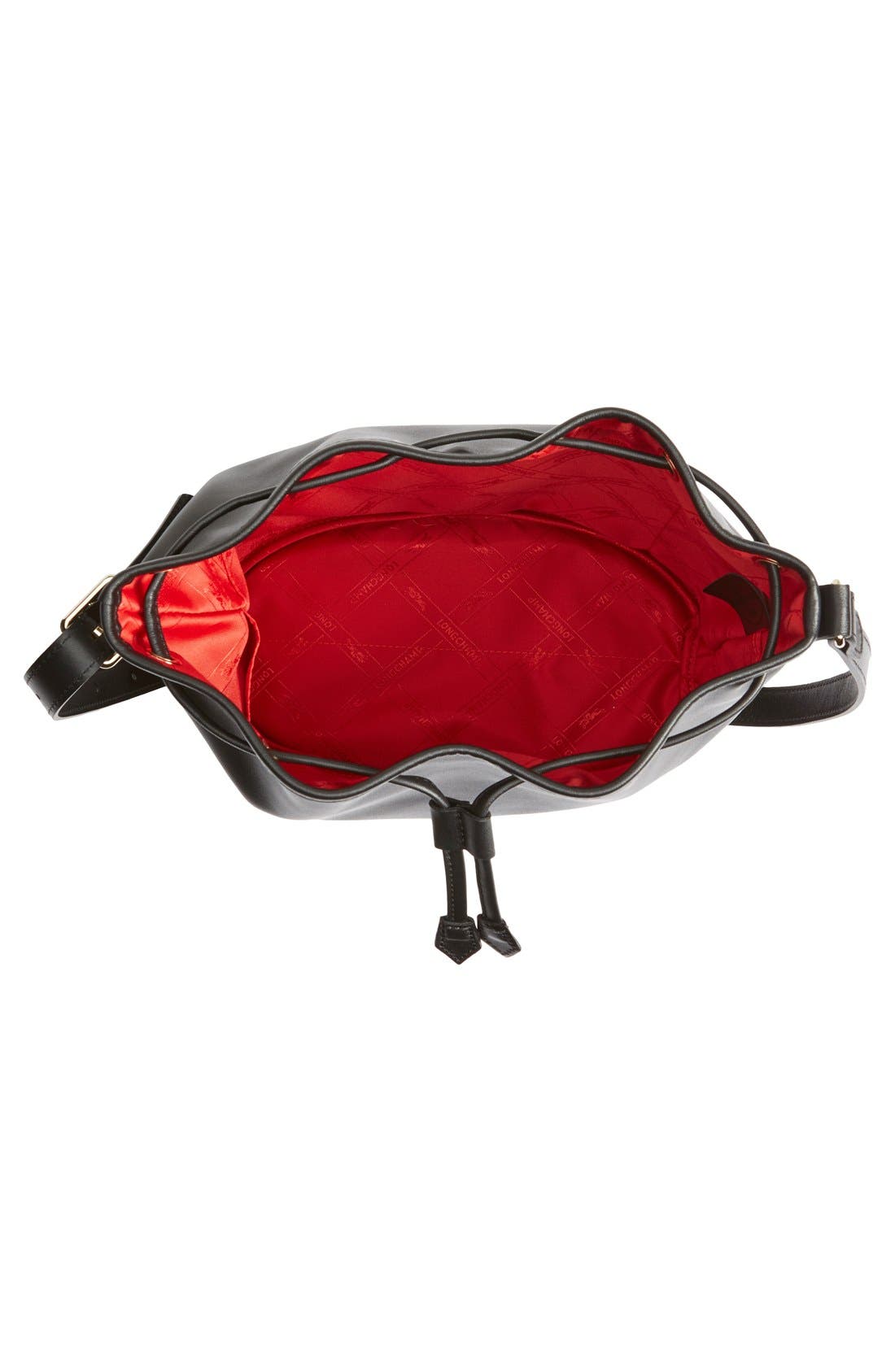 Longchamp 'Small 2.0' Leather Bucket Bag, Alternate, color, 