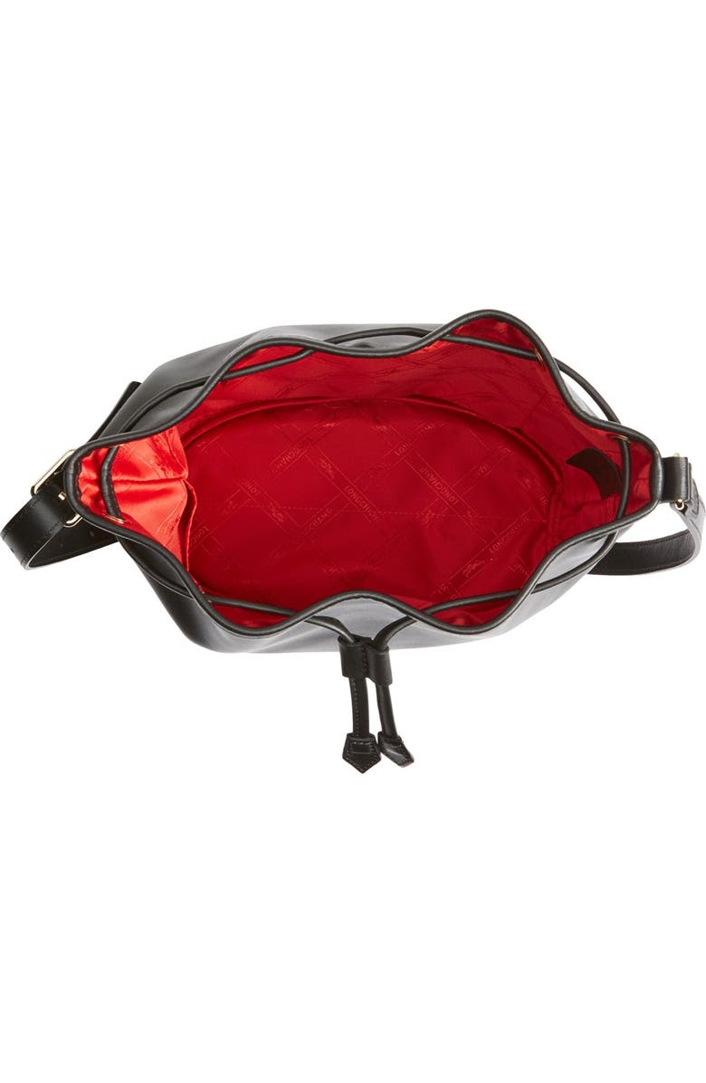 Longchamp 'Small 2.0' Leather Bucket Bag, Alternate, color,