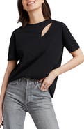 Marcella Leonie Cutout Organic Cotton Top