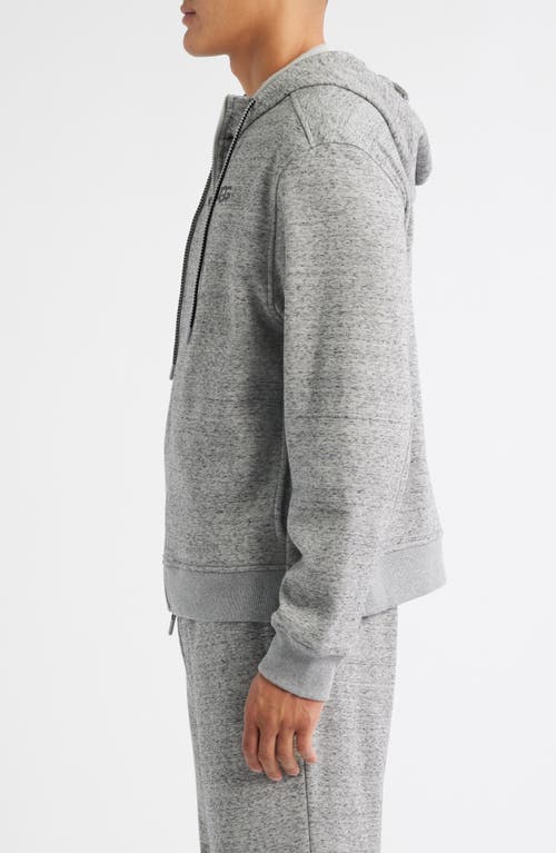 Ugg(r) Shiloh Fleece Zip Hoodie In Gray