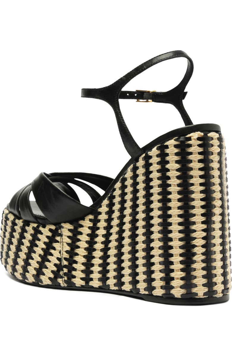 Schutz Keefa Ankle Strap Platform Wedge Sandal, Alternate, color,