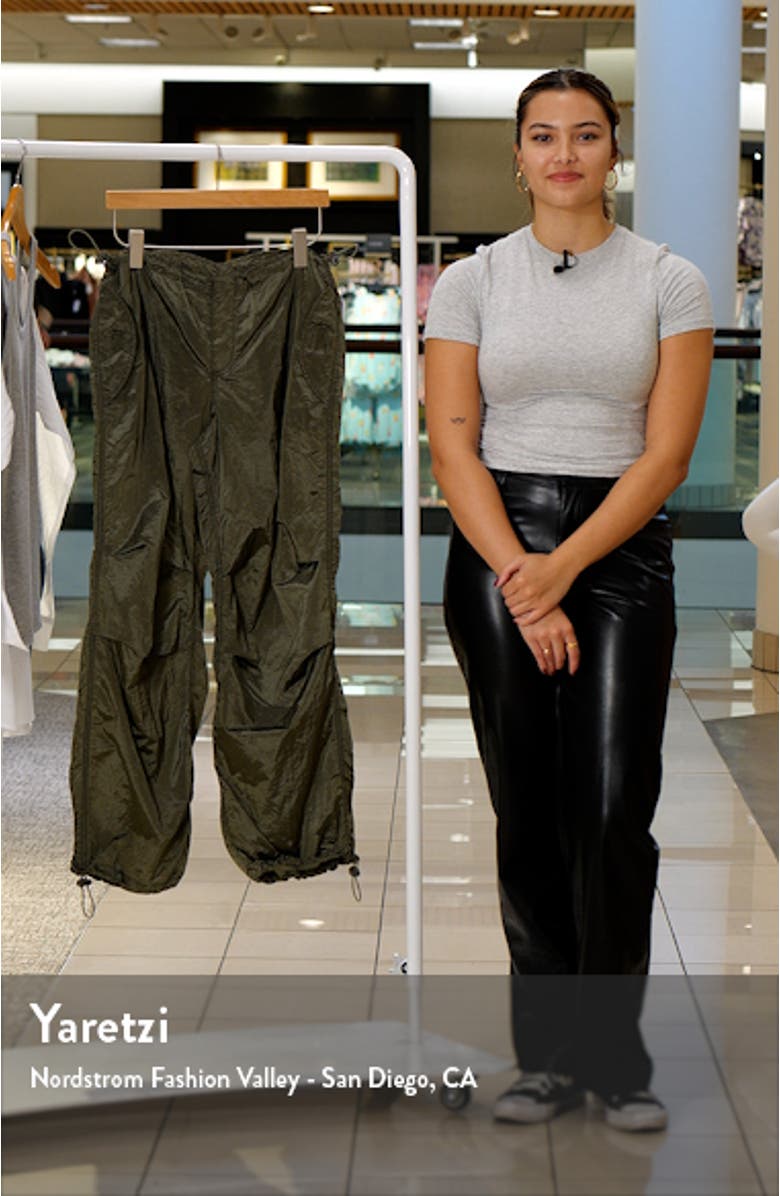Shiny Baggy Parachute Pants, sales video thumbnail