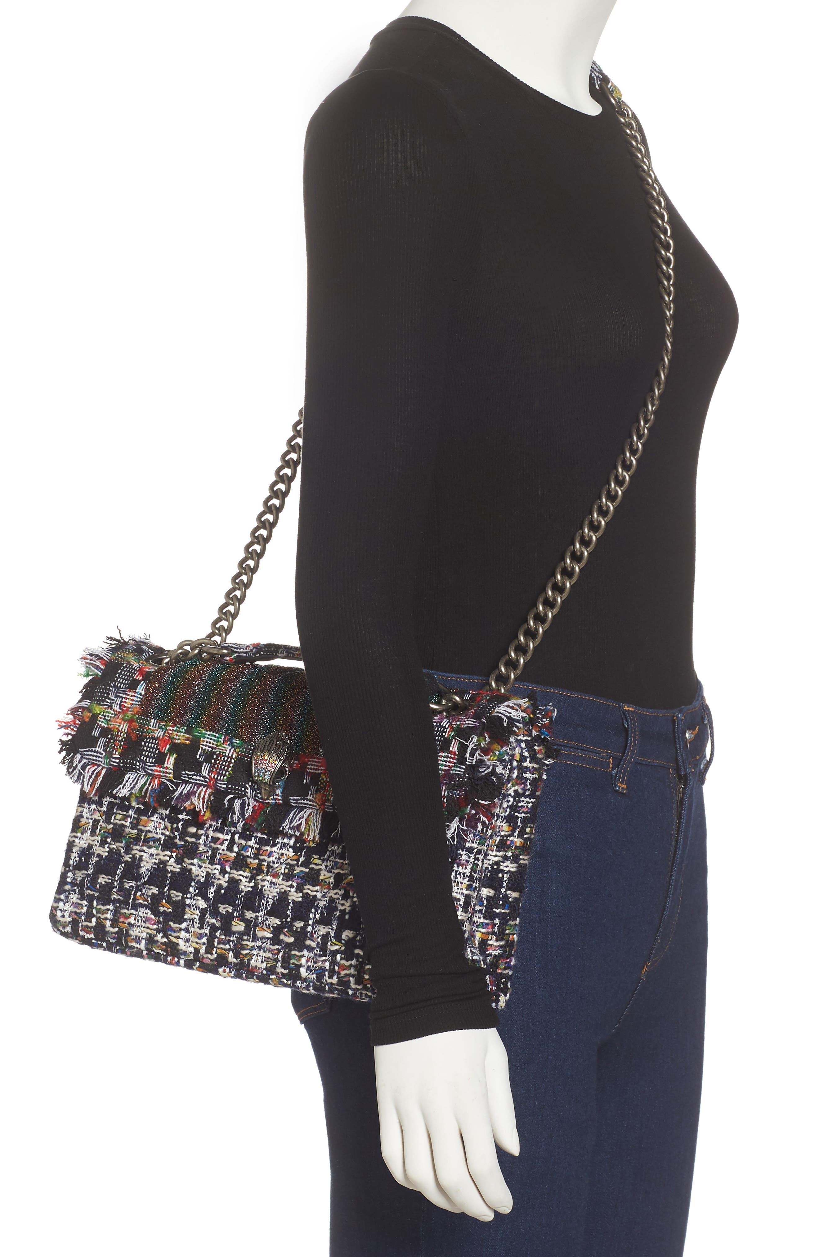 Kensington Tweed Crossbody Bag, Alternate, color, MULTI