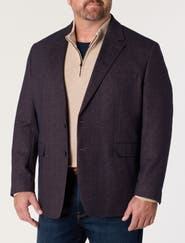 JV Reflex Big & Tall Marled Sport Coat